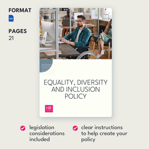 Equality, Diversity and Inclusion Policy
