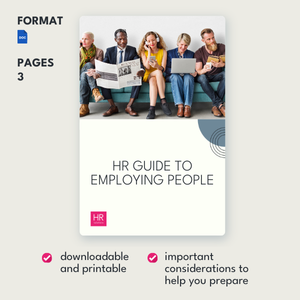 HR Guide to Employing People
