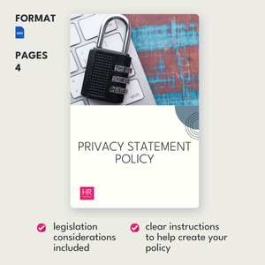 Privacy Statement Policy