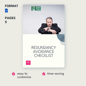 Redundancy Avoidance Checklist